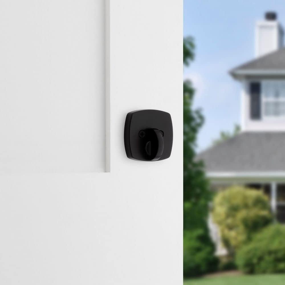 Midtown Interior Knob With Deadbolt Reversible Entry Set