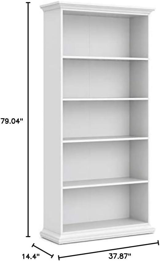 Vilnius Lou 79.04" H x 37.9" W Standard Bookcase
