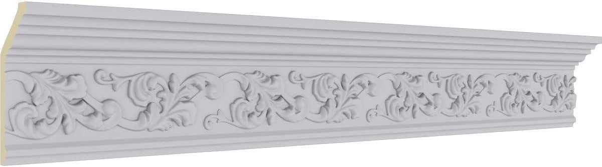 Ekena Millwork 5 1/2"H x 2 1/4"P x 6"F x 94 1/2"L Richmond Crown Moulding