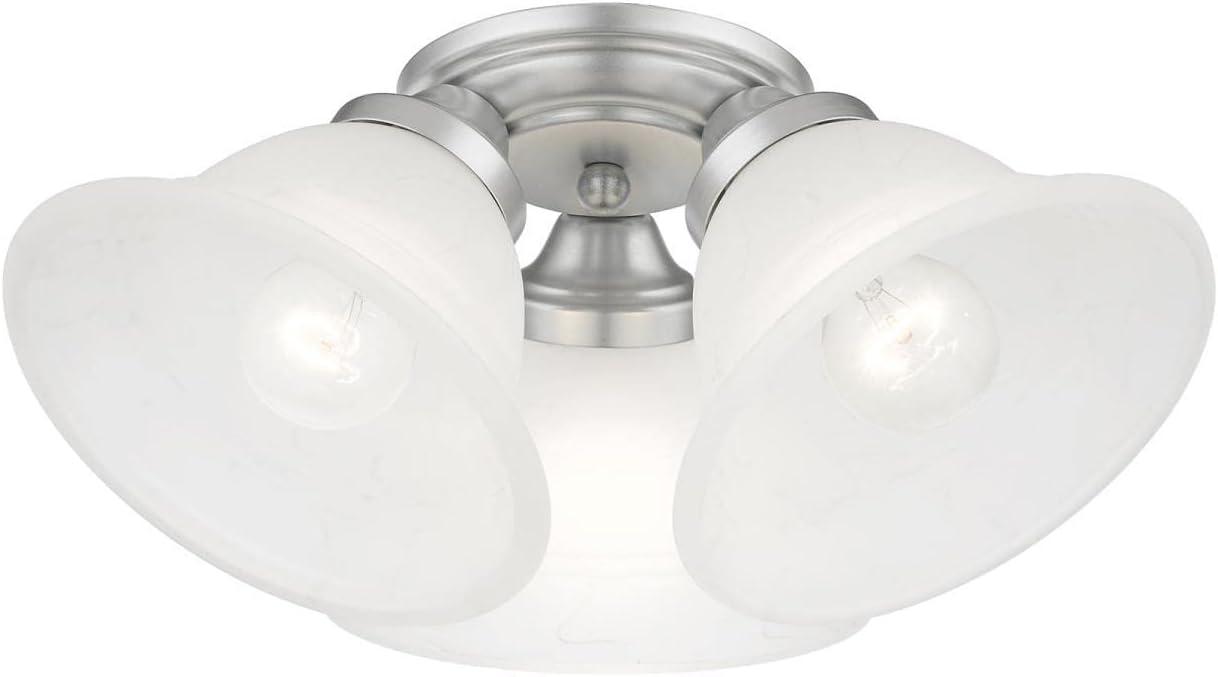 Livex Lighting - Wynnewood - 3 Light Flush Mount in Traditional Style - 16