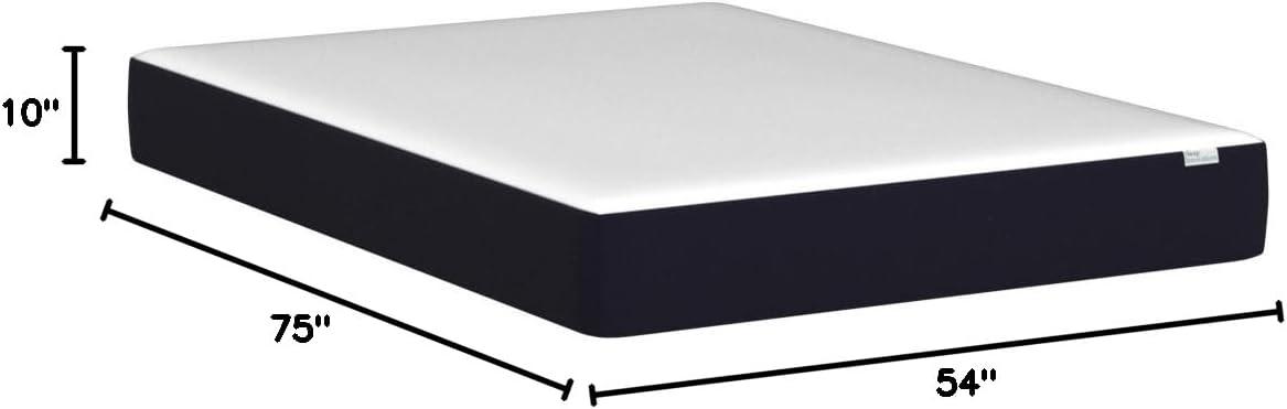 Marley 10'' Medium Firm Gel Memory Foam Mattress