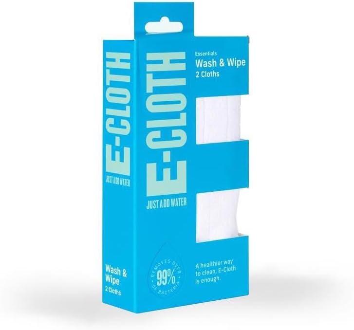 Red and Blue Microfiber Kitchen Cleaning Cloth Set, 2 Pack