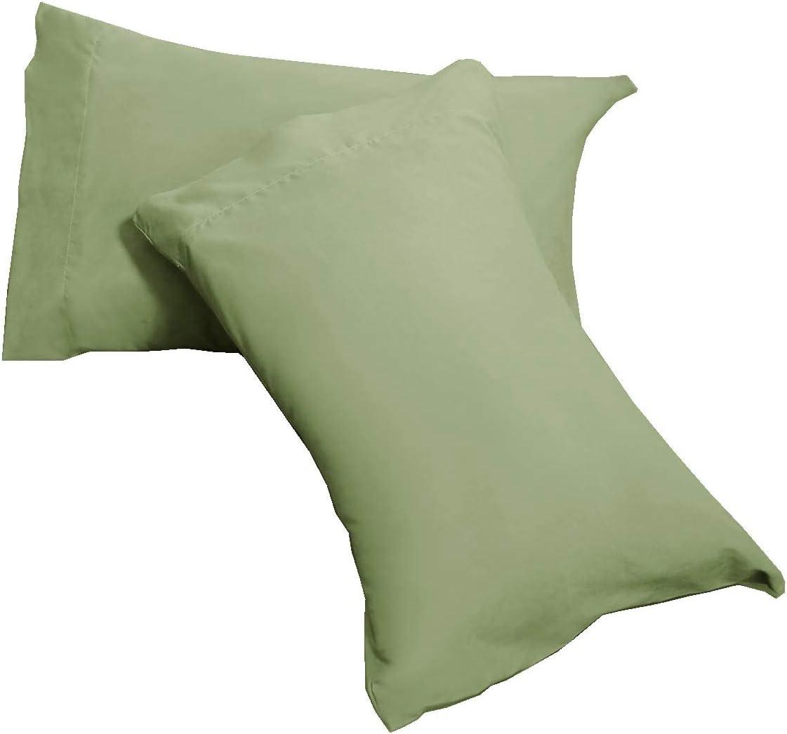 Sage Green Queen Microfiber 4-Piece Bed Sheet Set