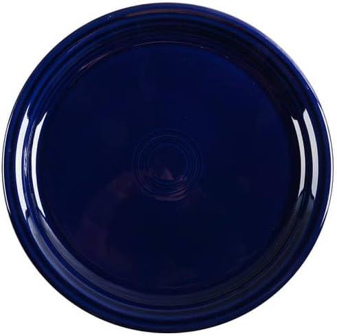 Cobalt Blue 10.5" Ceramic Bistro Dinner Plate