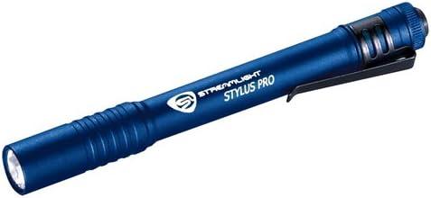 Streamlight 66122 Stylus Pro Blue Penlight with White LED
