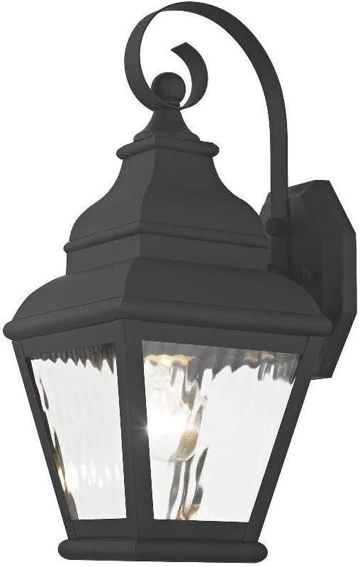 Livex Lighting Exeter 1 - Light Wall Light in  Black