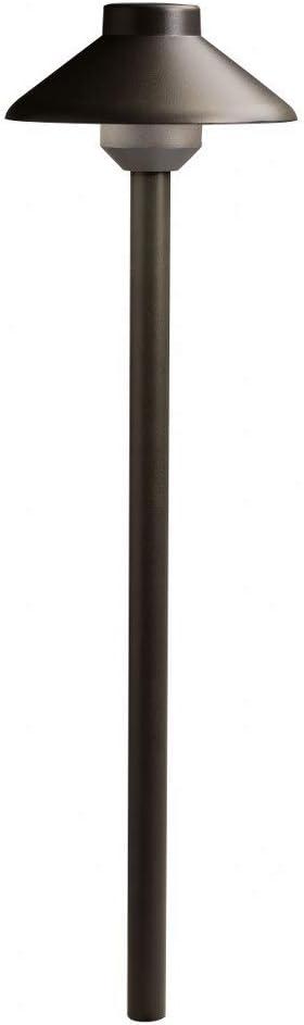 Kichler Lighting - LED Path - CBR - 2W 3 LED Stepped Dome Short Path Light -
