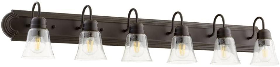 Quorum Lighting 6 - Light Vanity in  Oiled Bronze