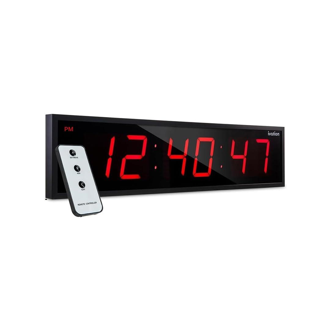 Ivation Wall Clock