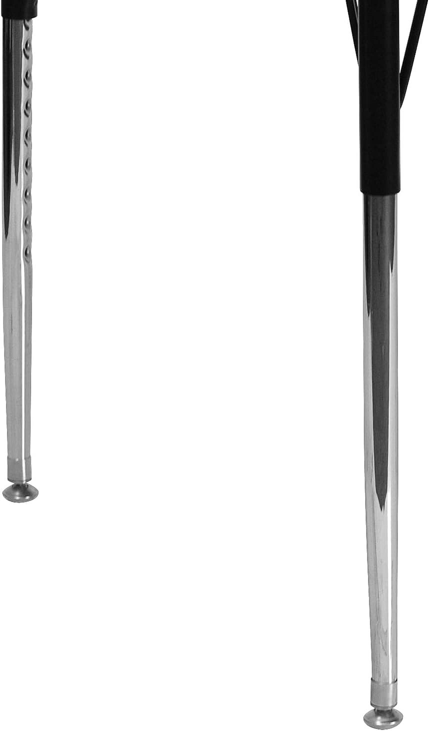 Flash Furniture Goddard 42'' Round Thermal Laminate Activity Table - Adjustable Legs