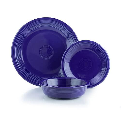 Fiesta Fiesta Classic Rim 12-Piece Dinnerware Set, Service for 4 (Set of 4)