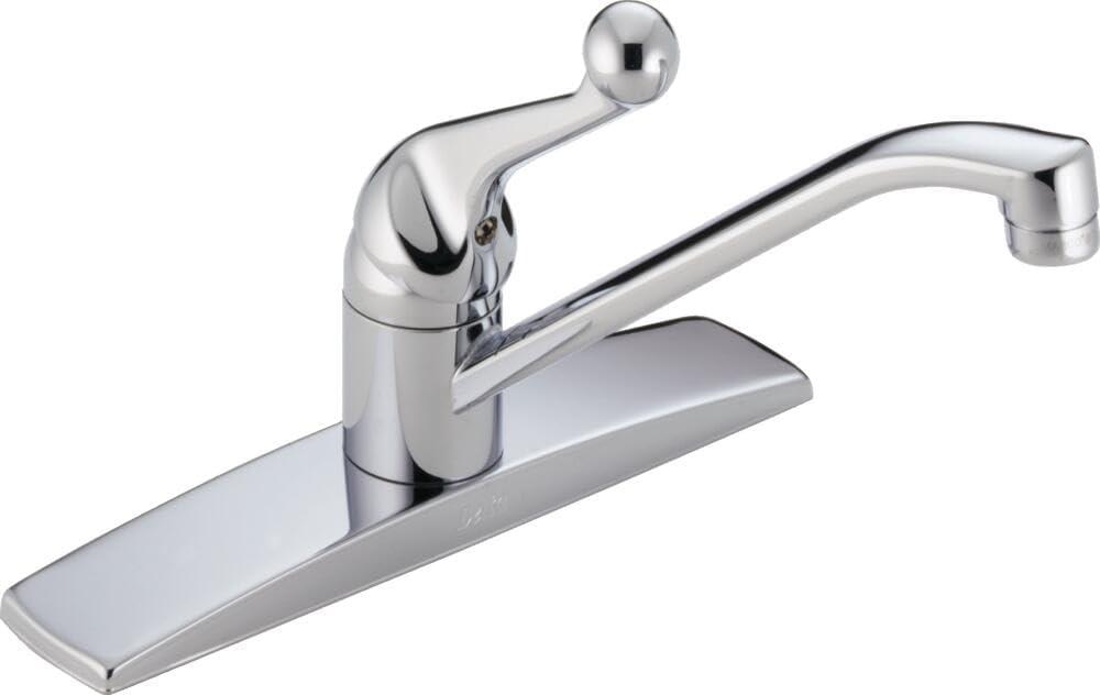 Classic Single-Handle Kitchen Sink Faucet, 3-Hole Kitchen Faucet