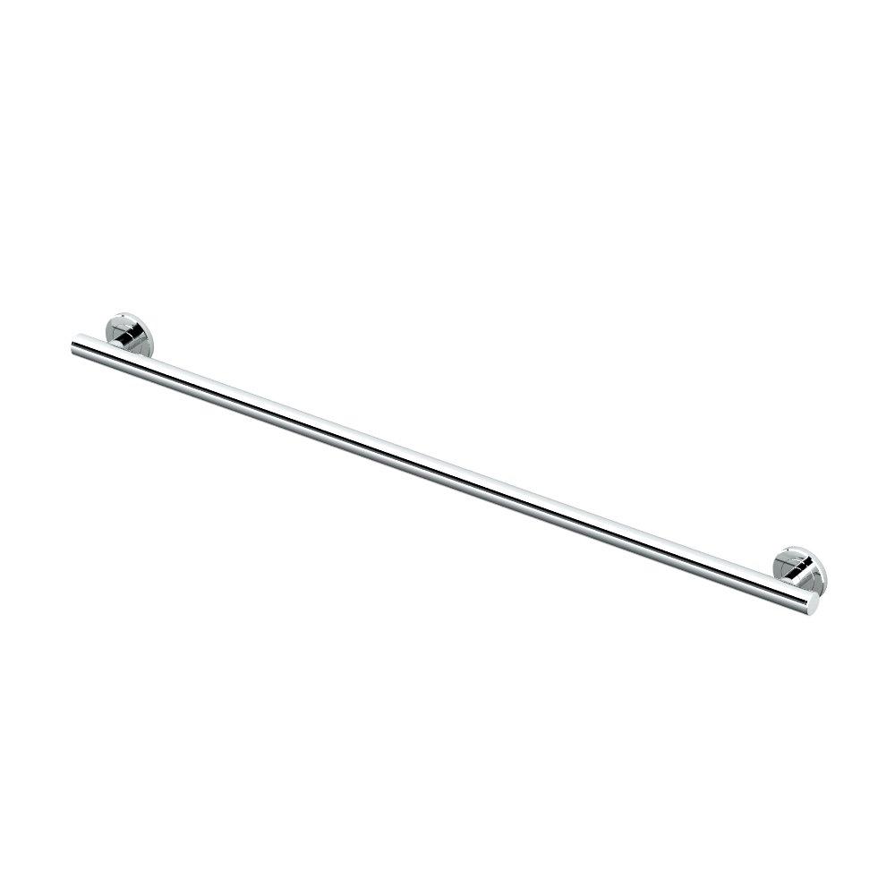 Latitude II Stainless Steel Wall Mount Grab Bar | ADA Compliant Safety Bar For Bathroom