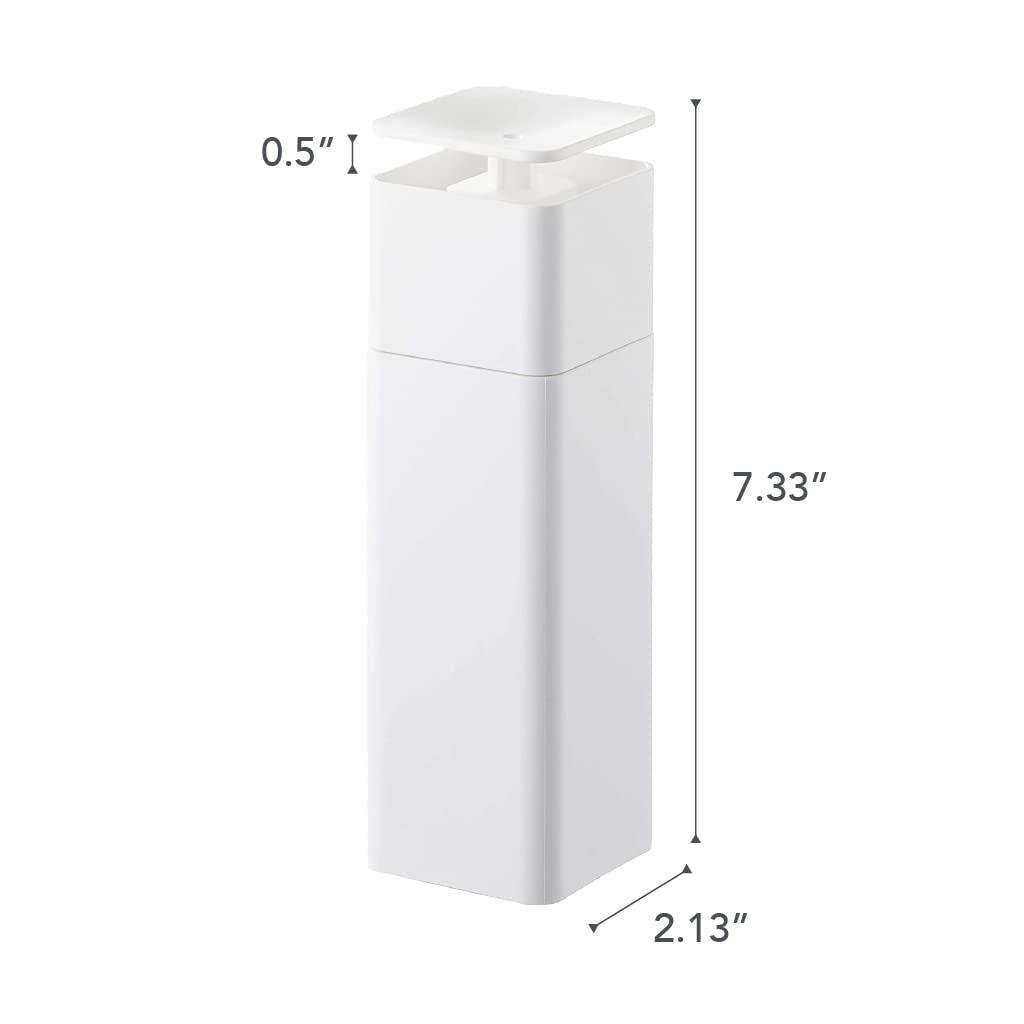 Yamazaki Home One Handed Dispenser, Plastic, 8.5 fluid oz.