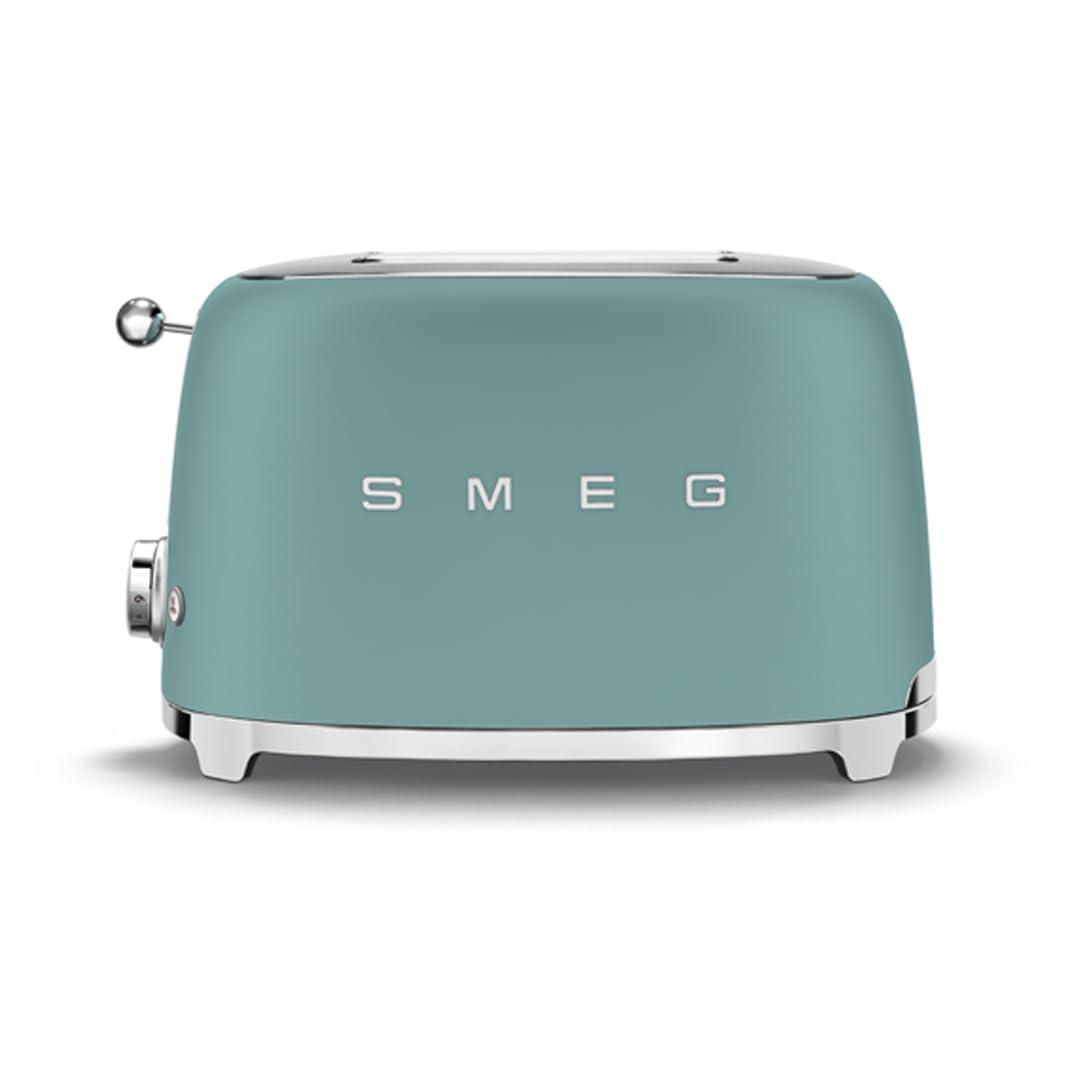 SMEG Matte Jade Green 2-Slice Retro Toaster