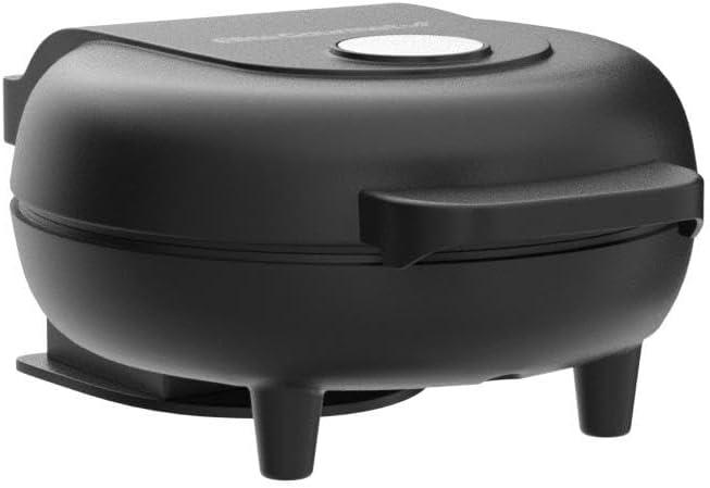 Elite Gourmet Mini Waffle Maker, Black