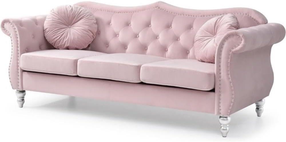 Hollywood 82'' Velvet Sofa
