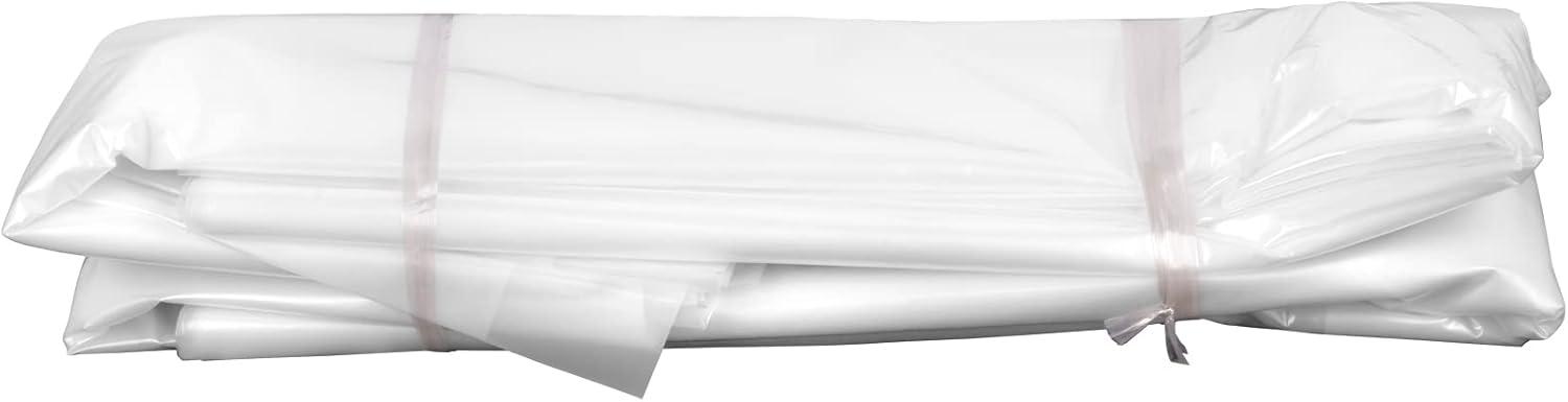 VEVOR Greenhouse Plastic Sheeting 8 x 25 ft, 6 Mil Thickness UV Resistant Clear Polyethylene Film, Hoop Green House Cover for Farms, Agriculture, Garden