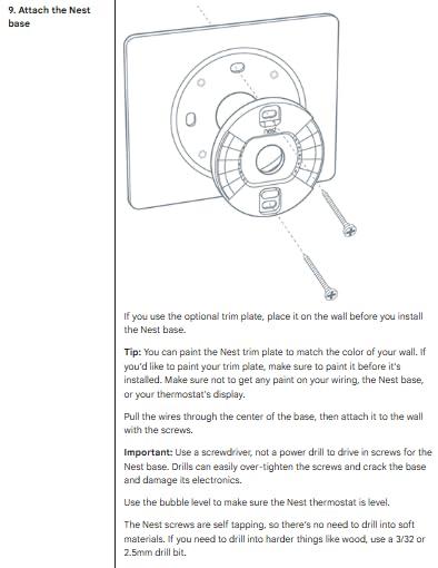 INKEDZ Google Nest Thermostat - Smart Thermostat for Home - Programmable Wifi Thermostat - Charcoal