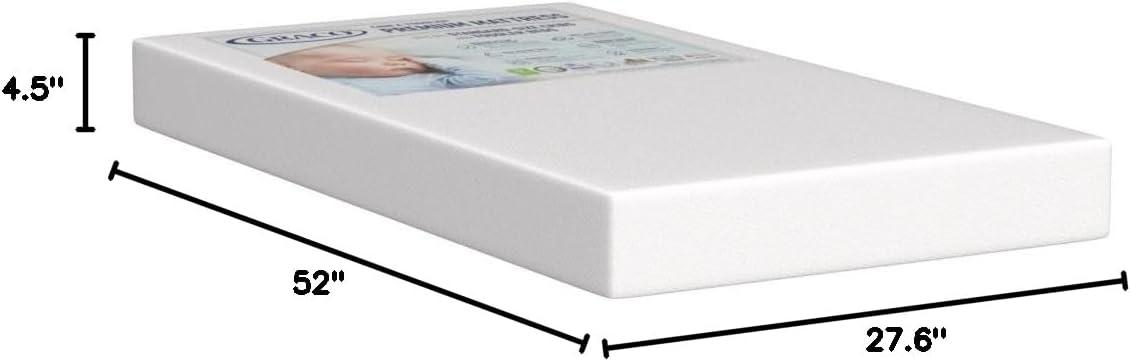 Graco Premium Foam Standard Crib and Toddler Bed Mattress