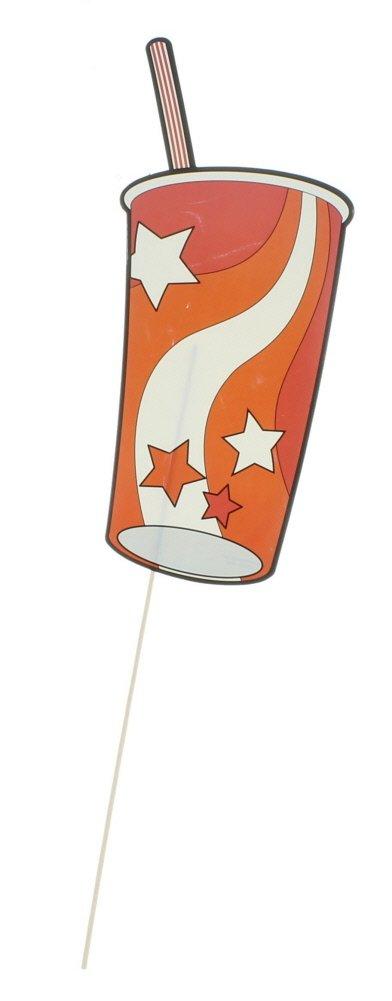 Movie Night Photo Stick Props - 12 Pieces