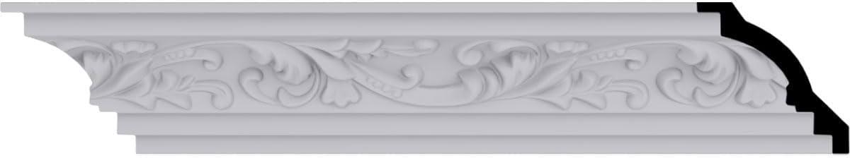 Ekena Millwork 2 3/4"H x 2 3/4"P x 4"F x 94 1/2"L Tristan Crown Moulding & Reviews | Wayfair