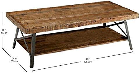 Laguna Solid Wood Top Coffee Table