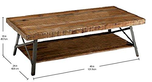 Laguna Solid Wood Top Coffee Table