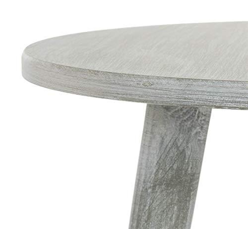 Orion Round Accent Table - ACC5700C - Slate/Grey - Safavieh