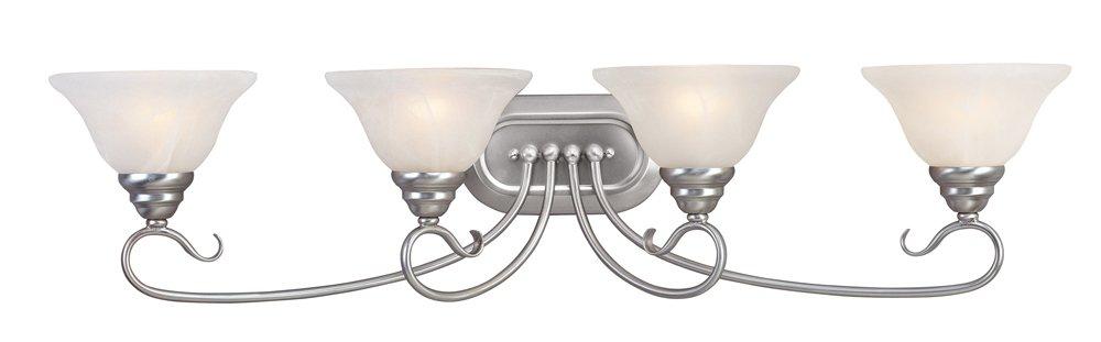 Livex Lighting Coronado 4 - Light Vanity in  Brushed Nickel