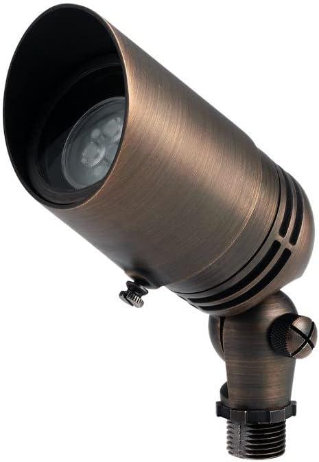 Centennial Brass 6" Adjustable Outdoor Flood Light