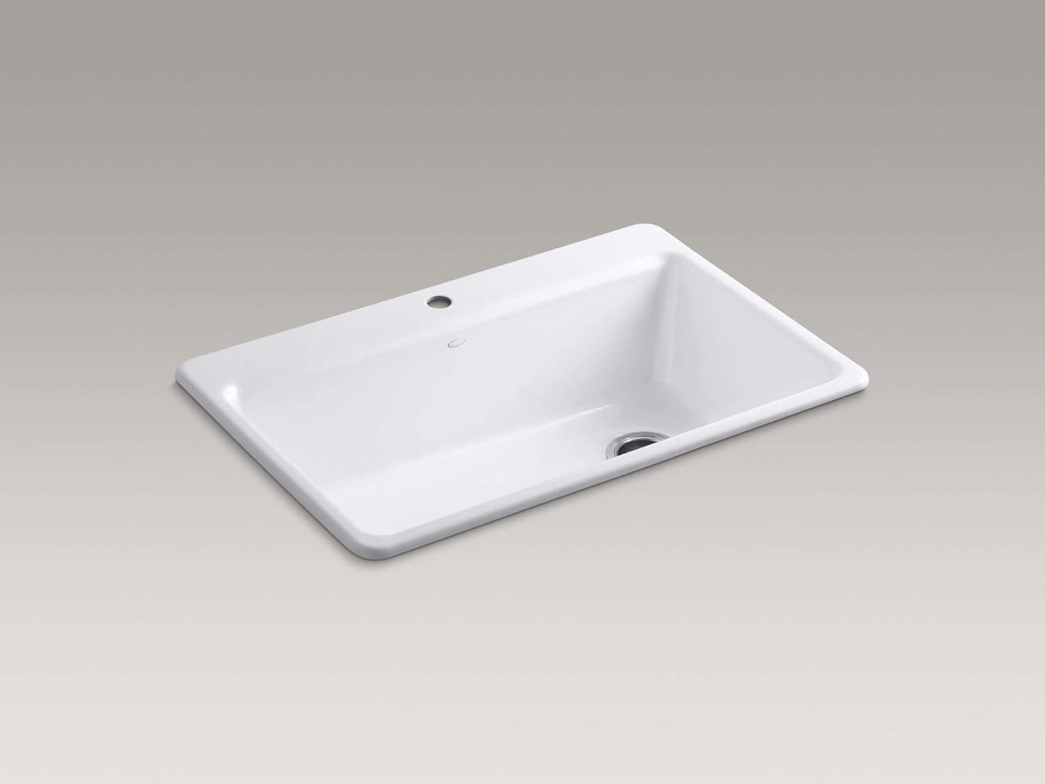 Riverby™ Single-Bowl Top-Mount Kitchen Snk with Accessories