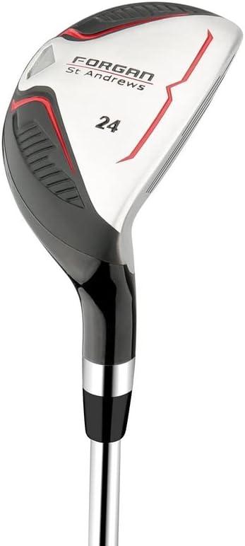 Forgan F100 Golf Clubs Set with Bag, Graphite/Steel, Regular, Mens Right Hand