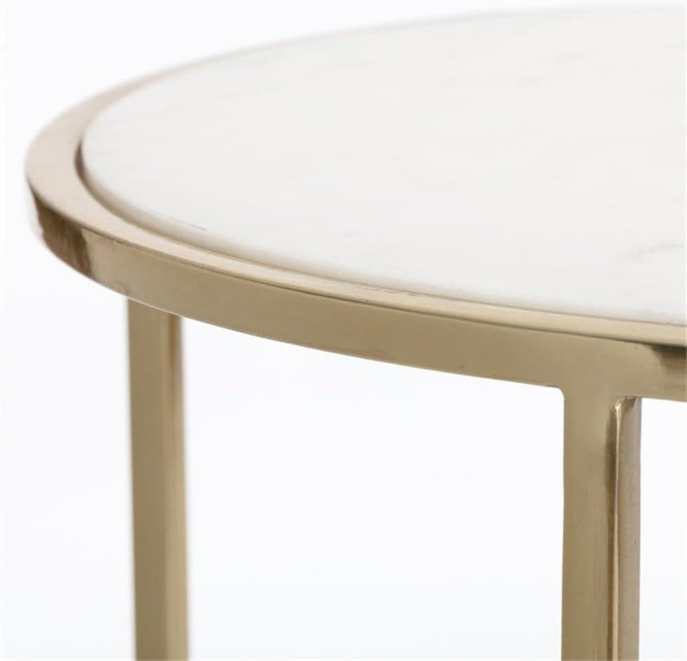 Martinit Marble Side Table