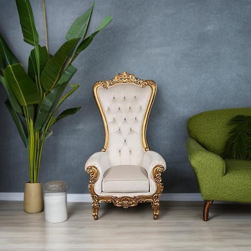 Design Toscano Contessa Baroque Wingback Chair