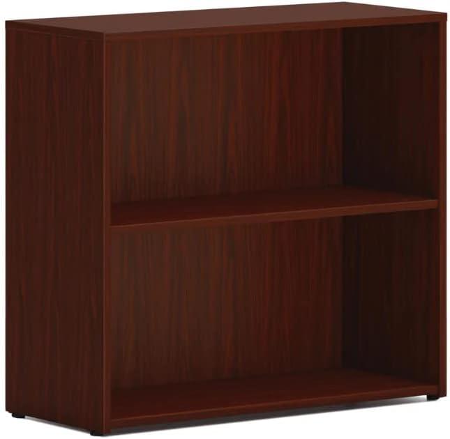 HON Mod 4-Shelf 53"H Bookcase Traditional Mahogany LBC3013B4LT1