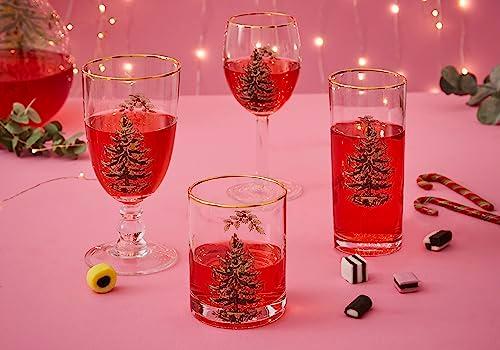Spode Christmas Tree Wine Glasses (Set of 4)