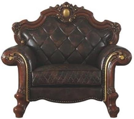 Faux Leather Armchair