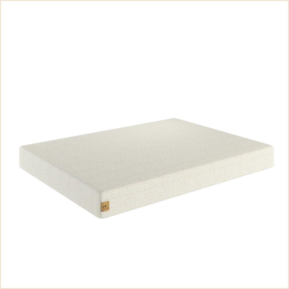 Hollywood Bed Frame Twin 5 Little Monkeys 8" Kids' Original Memory Foam Mattress: Hypoallergenic, Water-Resistant, Organic Cotton