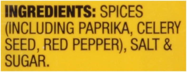 OLD BAY Kosher Blackened Seasoning, 1.75 oz Can