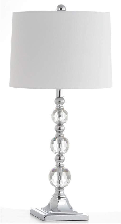 Maeve Crystal Ball Lamp (Set of 2) - Clear/White - Safavieh.
