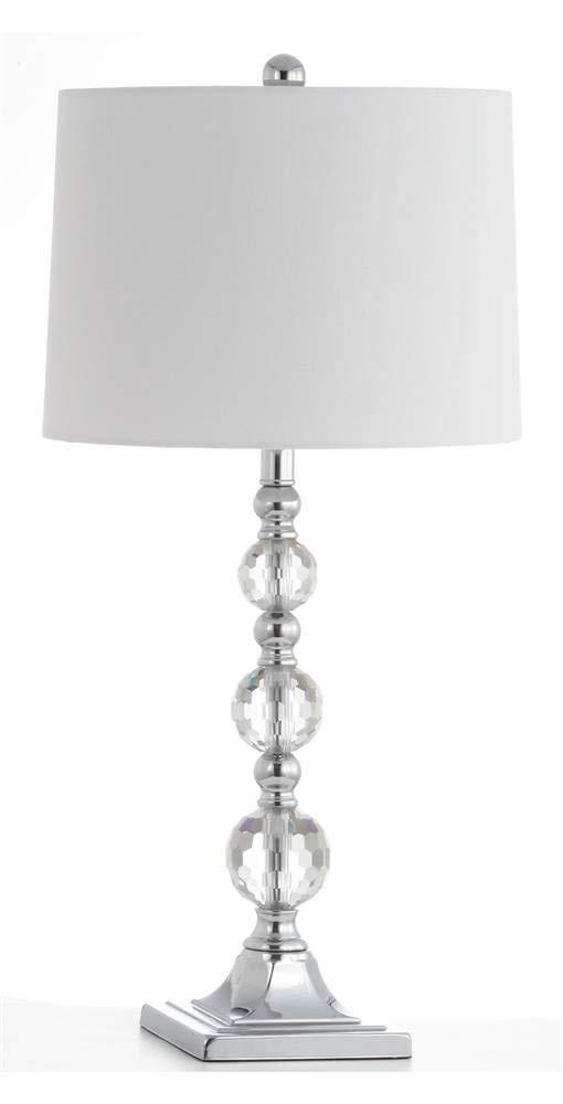 Maeve Crystal Ball Lamp (Set of 2) - Clear/White - Safavieh.