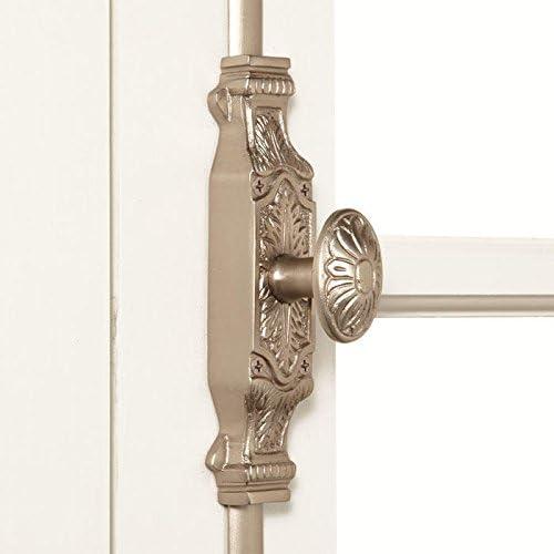 Corinthian Solid Brass 6' Window Cremone Bolt with Floral Detailing