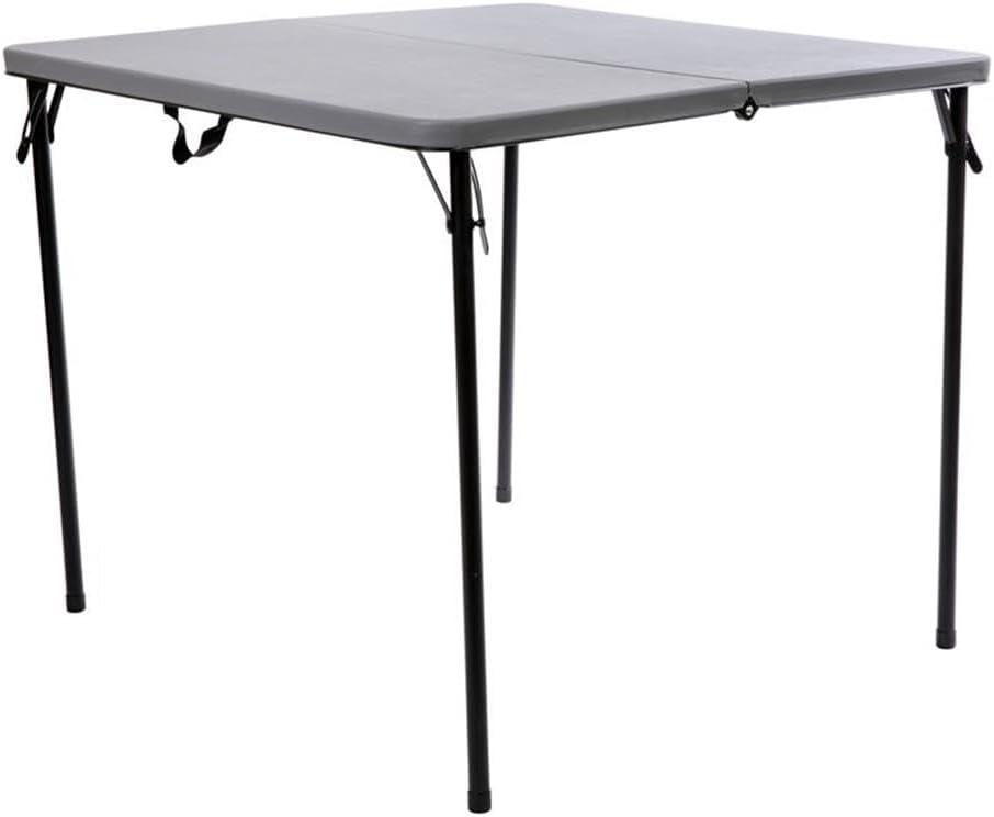 Noah 2.83' Square Plastic Folding Event Table with Carrying Handle by Flash Furniture