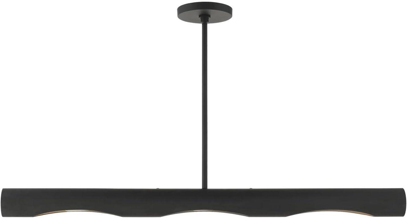 Livex Lighting Novato 3 - Light Chandelier in  Black