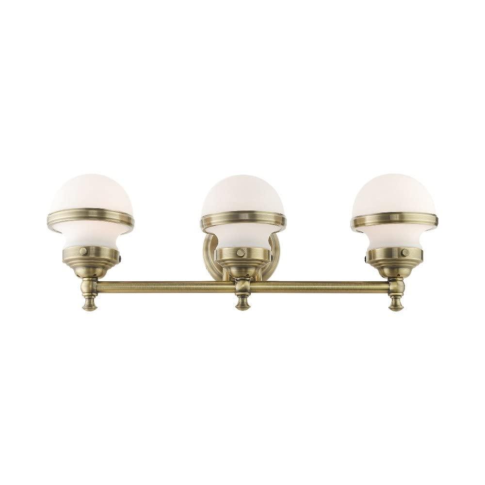 Livex Lighting Oldwick 3 - Light Vanity in  Black