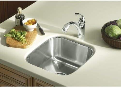 Springdale 17.75'' L Undermount Single Bowl Stainless Steel Kitchen Sink