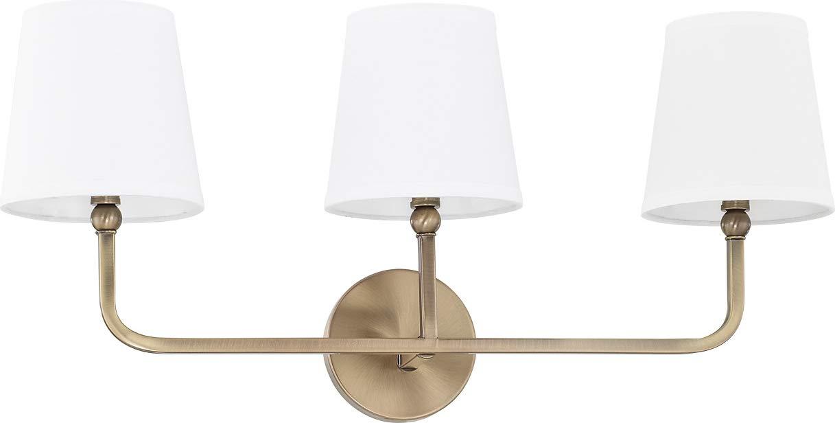 Capital Lighting - Dawson - 3 Light Transitional Bath Vanity Approved for Damp