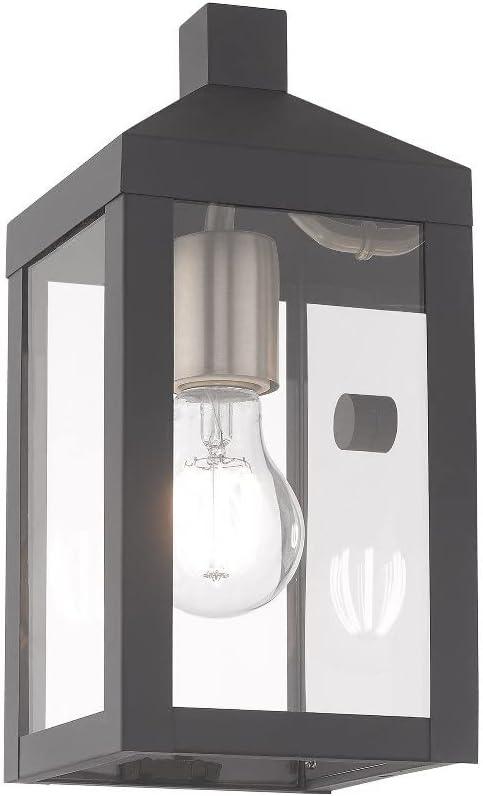 Livex Lighting Nyack 1 - Light Wall Light in  Brushed Nickel