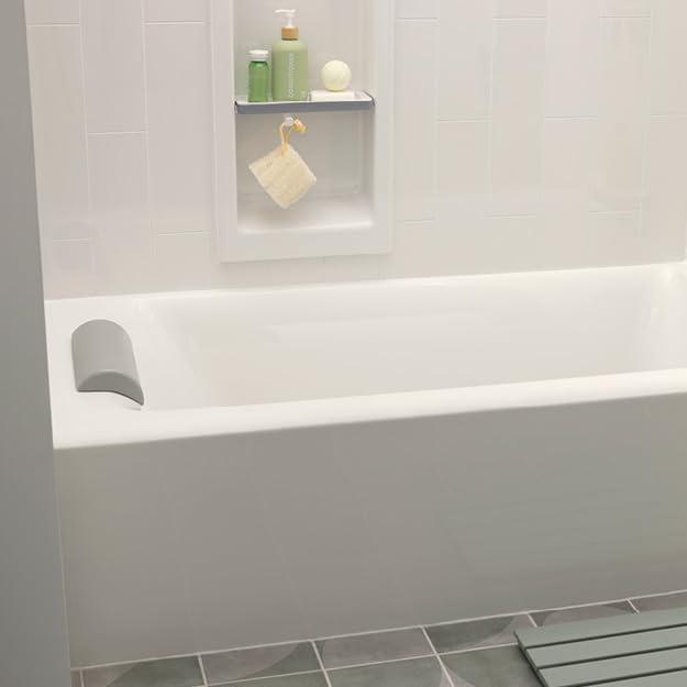 Aspirations 60'' x 32'' Soaking Vitreous China Bathtub